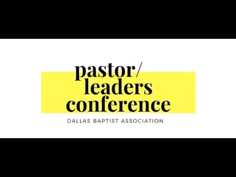 Pastors & Leaders Conference Brad Brisco